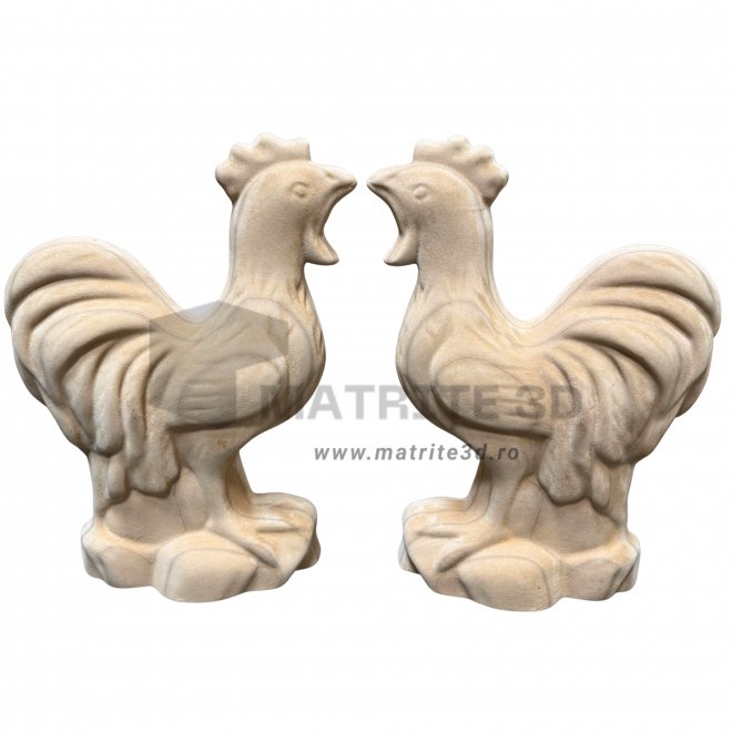 Matrita COCOS,  (set 2 bucati fata si spate) – 39 cm H