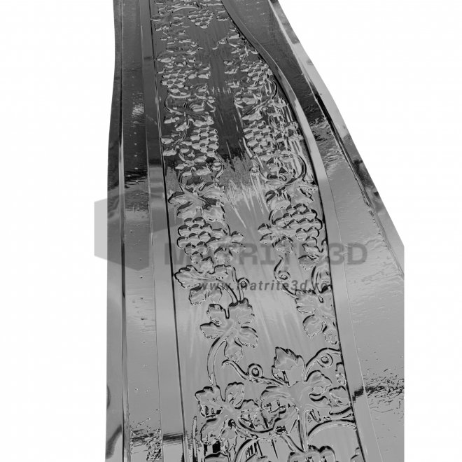 Matrita Gard, Struguri, Partea de sus terminatia  200x50x4cm