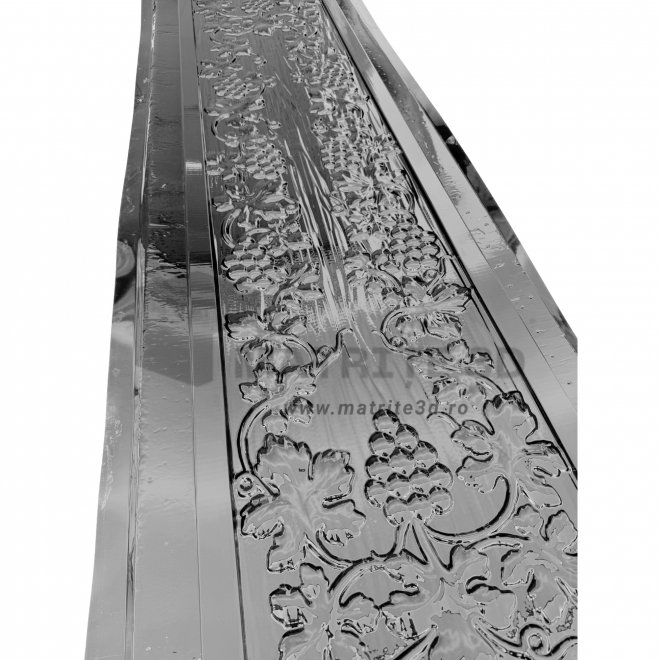 Matrita Gard, Struguri, Partea din mijloc  200x50x4cm