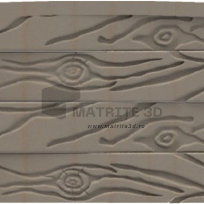 Matrita Gard Beton, ABS HIMPACT, model Lemn 2023, partea de sus terminatia 200x50 cm