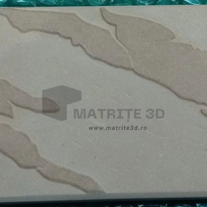 Matrita Travertin, ABS HIMPACT, model Luxury 2, 25x20x2.5cm