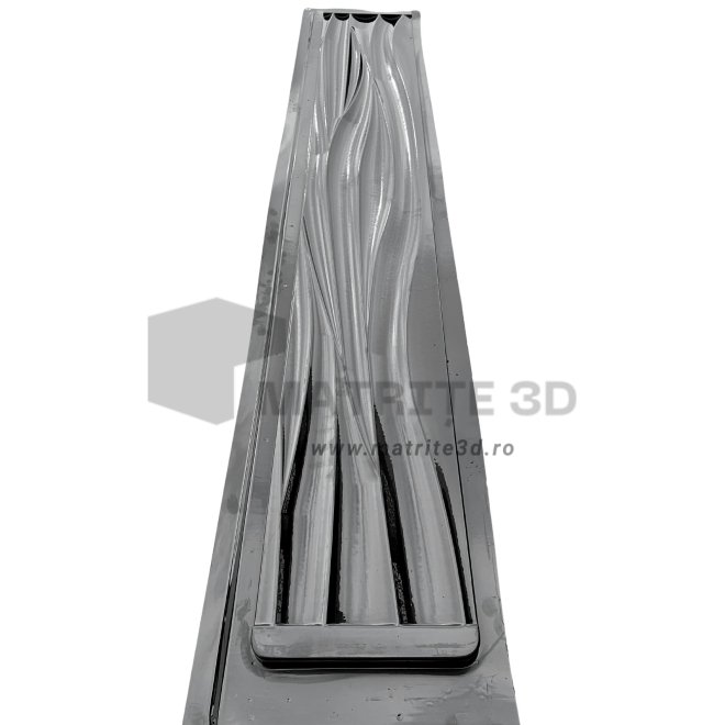 Matrite gard (200x30cm), Model – Valuri mic