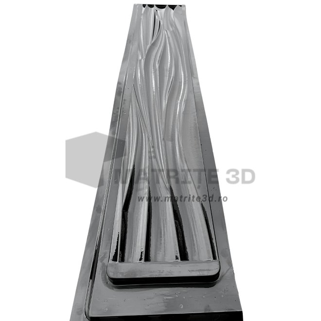 Matrite gard (200x30cm), Model – Valuri mic