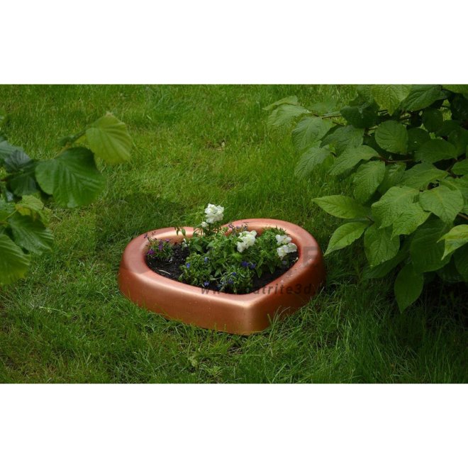 Matrite Inima, pentru ghiveci de gradina - 54cm