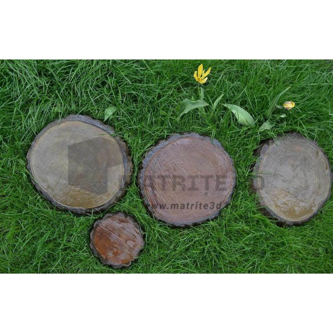 Matrite Dale Gradina, Model Scoarta de Copac – 43 cm