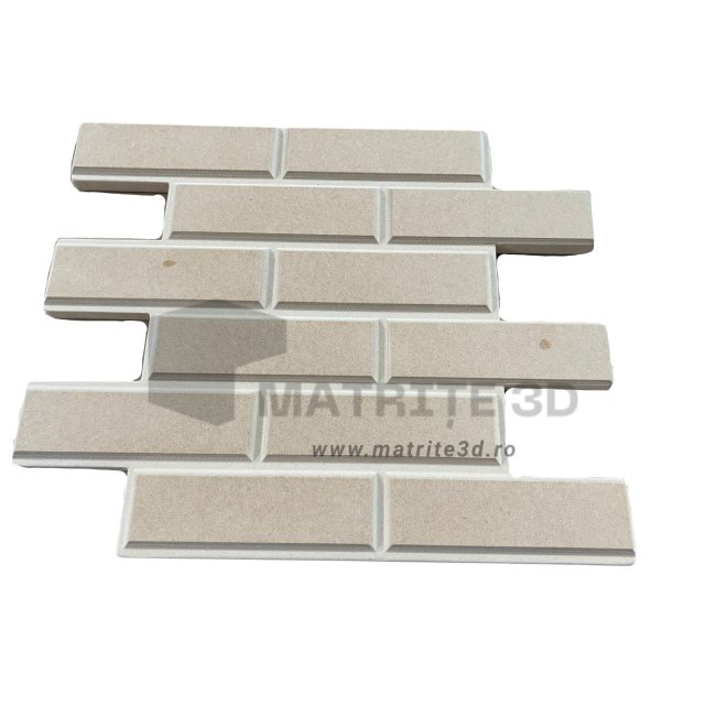 Matrite Panouri Caramida, Model Brick Lis 62x51x2.5cm