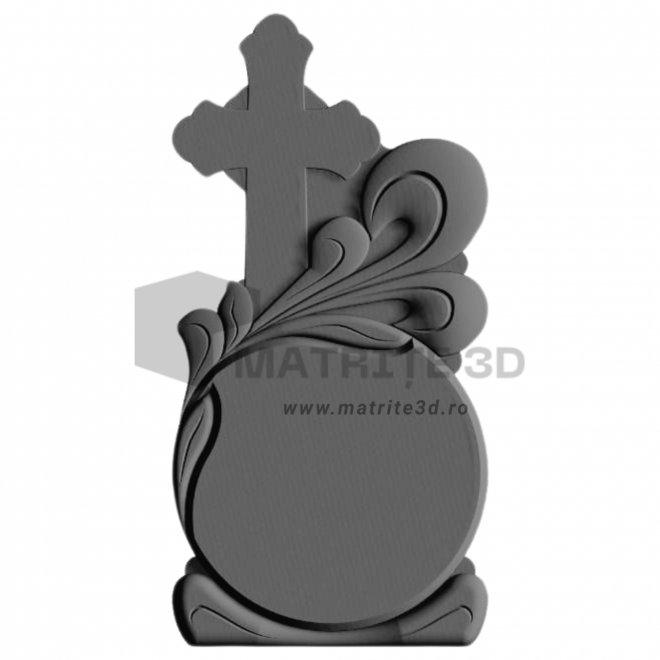 Matrite Monumente Funerare Model 6, 120x60x8 cm