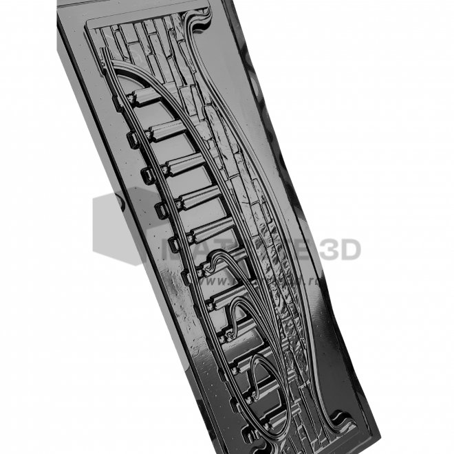 Matrita Gard MAXIFORMA xy - 2 , partea de sus terminatie – 200x50x4cm