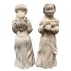 Matrita Alba ca Zapada,  (set 2 bucati fata si spate) – 60 cm H