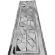 Matrita Gard Beton, ABS HIMPACT, model Diamant, partea din mijloc 200x50 cm