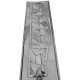 Matrita Gard Beton, ABS HIMPACT, model Diamant, partea de sus terminatia 200x50 cm